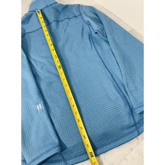Patagonia R1 Regulator Jacket Women XS Light Blue Full Zip Polartec Waffle EUC - Picture 13 of 13